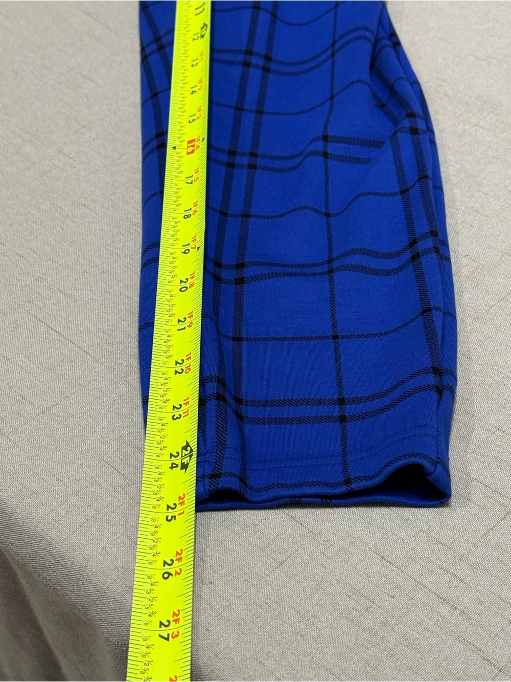 Torrid Studio Pull On Pocket Pixie Slim Fit High Rise Harriet Plaid Sz 2X (39-10 - Picture 11 of 11